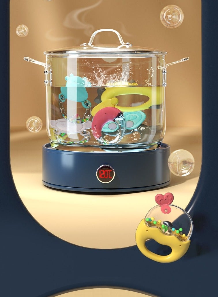 Jule طقم هدايا للمواليد من 15 قطعة - مجموعة تتكون من 13 جرس يدوي للعض والتخفيف للأطفال - Image 4