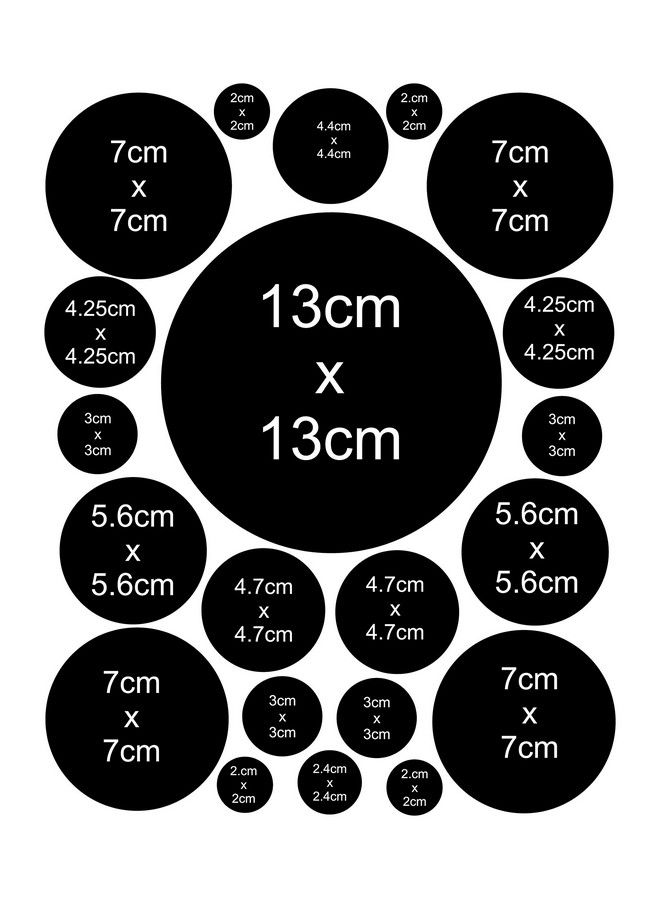 JURUOXIN Polka Dot Wall Decals Girls Room Wall Decor Stickers Wall Dots Vinyl Circle Peel & Stick Diy Bedroom Playroom Kids Room Baby Nursery Toddler To Teen Bedroom Deco Pack Of 84 (Yellow) - Image 5