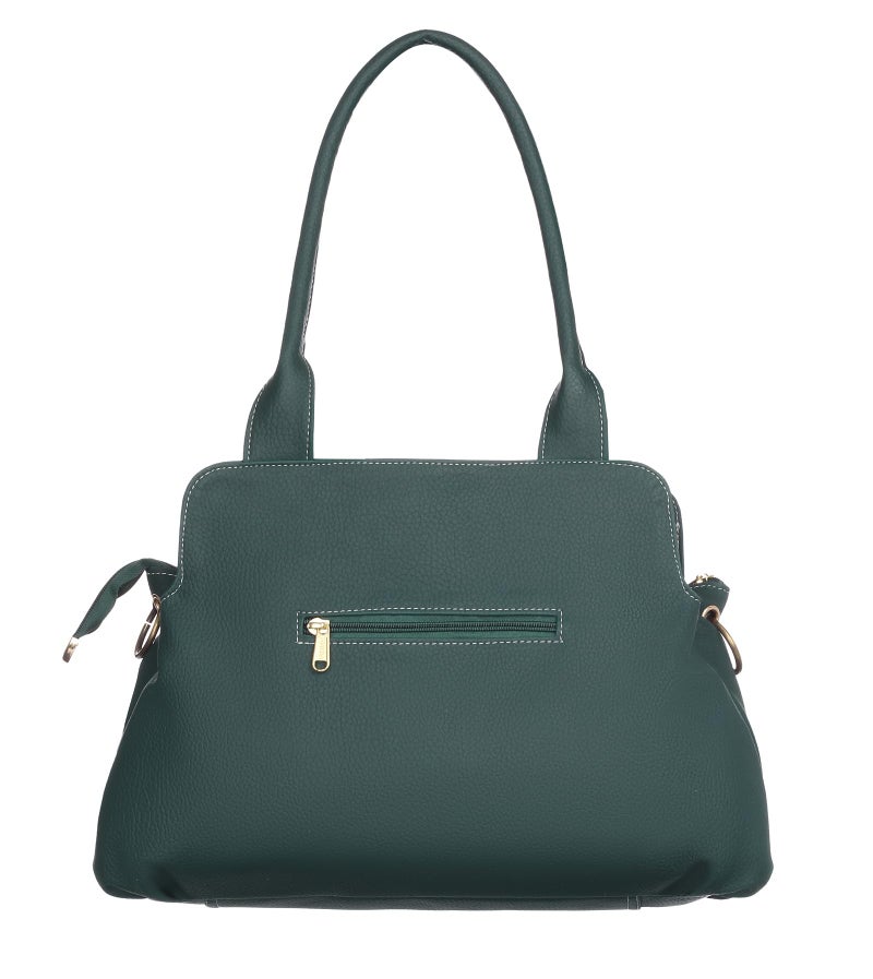 Keywest Women's Pheonix Satchel Tote Handbag for Women | Ladies purse | Stylish Shoulder Bag | Gift For Woman | Green - Image 4