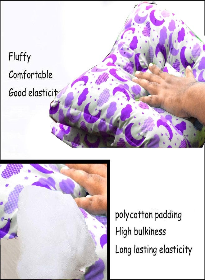 ParentsLap Plum Baby Cradle with Mosquito Net and Spring (Purple) - Image 3