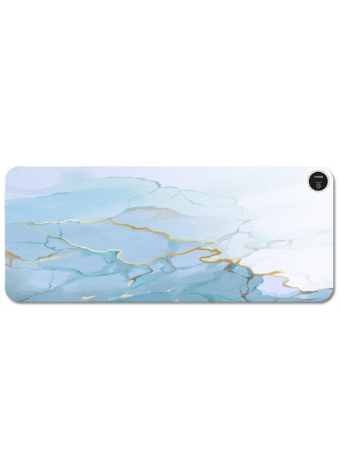 Celebrity Said Direct Cartoon Style Good Mood Series Plug-in 220V Winter Warm Heating Table Mat Waterproof-Color:60*36-Pattern:Texture