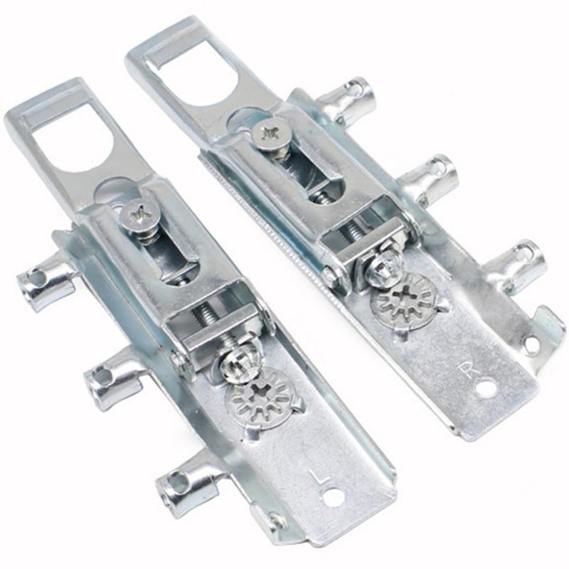 Heavy Duty Adjustable Concealed Cabinet Hinges 2 Pack Metal Suspension Bracket for Kitchen Furniture - Image 2