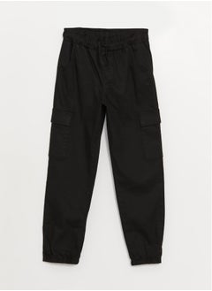 LC WAIKIKI Basic Elastic Waist Girl Cargo Pants  - Image 1