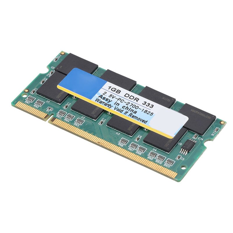 ذاكرة لابتوب 333MHz 1GB DDR PC-2700 متوافقة تمامًا مع أجهزة لابتوب إنتل وAMD - Image 2