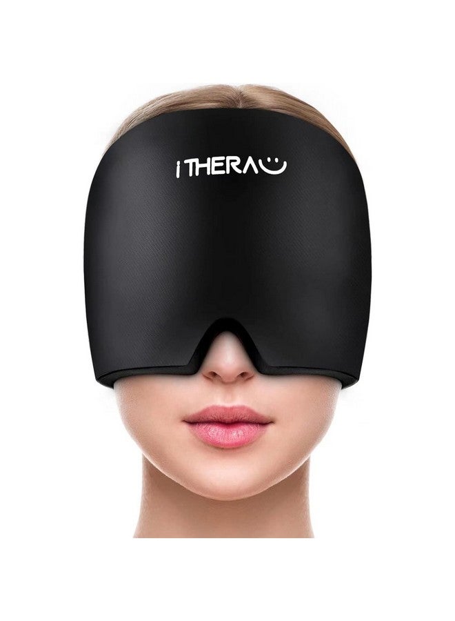I-THERA-U iTHERAU Migraine Ice Head Wrap, Headache Relief Hat & Migraine Cap Cold Compress, Migraine Relief Cap for Headache Eyes Mask for Puffy Eyes, Tension, Sinus & Stress Relief - Image 1