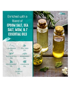 Purely Northwest Tea Tree Oil & Peppermint Foot Soak with Epsom Salt-for Stubborn Foot Odor, Athletes Foot Burning & Itching, Damaged Discolored Nails-A Natural Callus Remover 16 Ounces  - Image 4