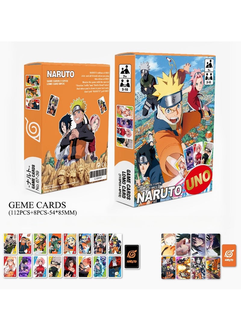 EHOME - NARUTO Theme UNO Game Card UNO Desktop Game Card - Image 1