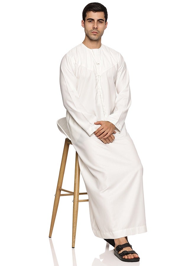 Mens's Long Sleeve Emirati Kandura | Islamic Dishdasha Jubba for Men | Muslim Robe for Comfort, Style, and Tradition | Islamic Clothing - https://f.nooncdn.com/p/pzsku/ZAD187A8B36A80FA66667Z/45/_/1736780286/30e5782e-9c92-4f0b-a573-58e5b8ded532.jpg?width=original