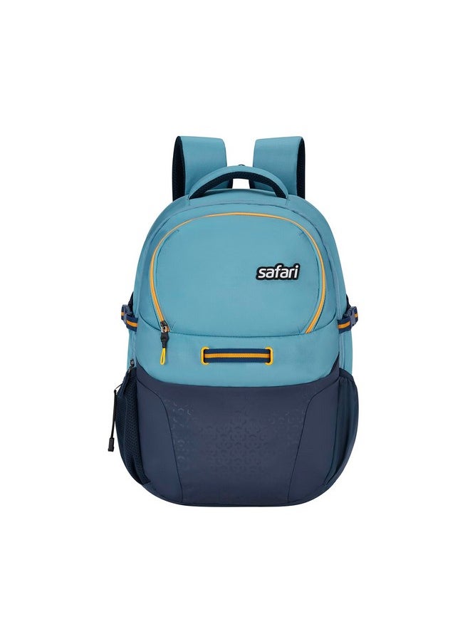 Safari Safari Expand 12 Casual Laptop Compatible Backpack, 3 Compartments With Side And Front Pocket, Padded Back & Shoulders, Expandable, 43L, Marine, Multicolor  - Image 1