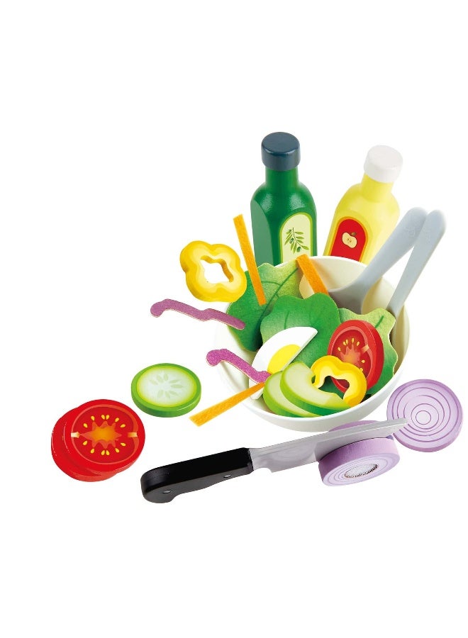 Hape طقم سلطة صحي للعب - Image 1
