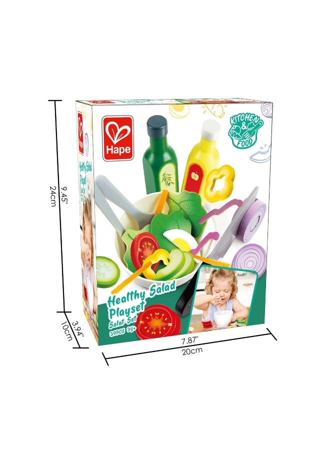 Hape طقم سلطة صحي للعب - Image 2