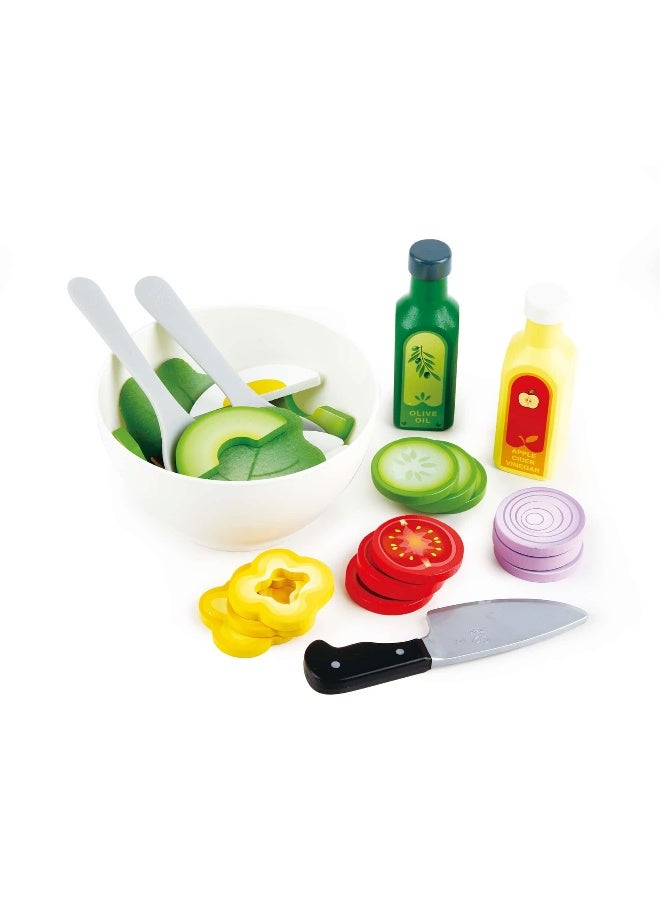 Hape طقم سلطة صحي للعب - Image 4