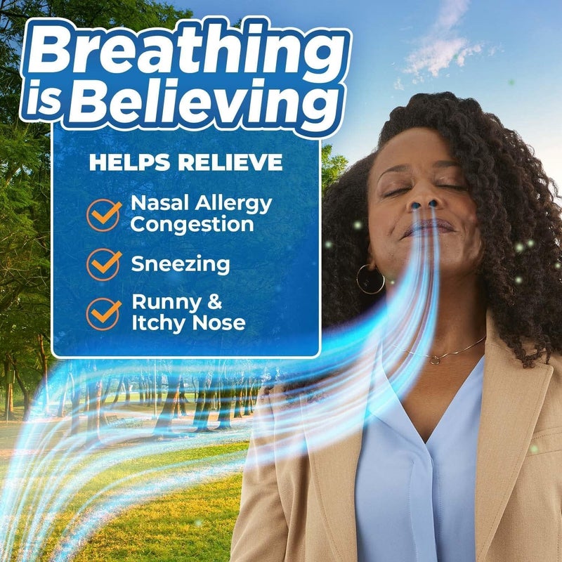 Nasacort Allergy 24 Hr MultiSymptom Nasal Allergy Spray  60 Sprays Pack of 4 - Image 2