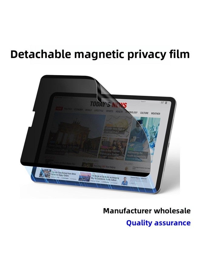 IPad 10 Generation Removable Anti-peep Film Apple Air10.9 Inch Magnetic Screen Protective Film Applicable-Color:About 180 Degrees Anti-peep Film-Size:iPadmini6 - Image 1