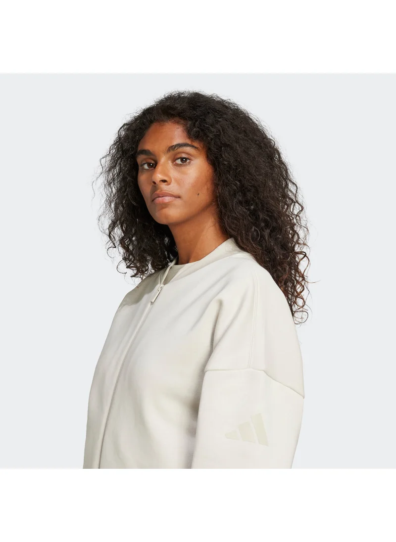 اديداس Essential Contemporary Logo Bomber Jacket