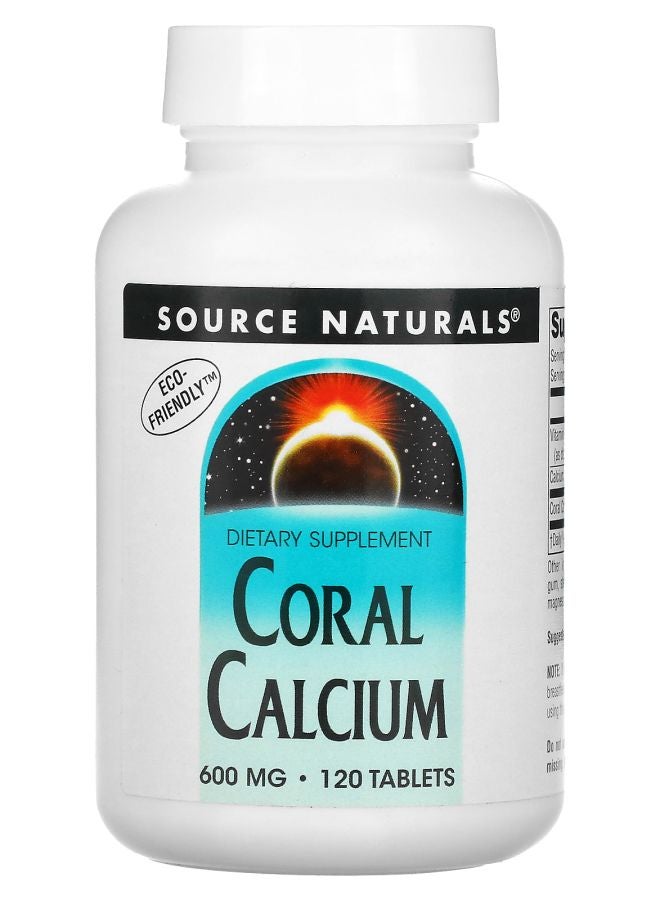 Coral Calcium 1200 mg 120 Tablets (600 mg per Tablet)