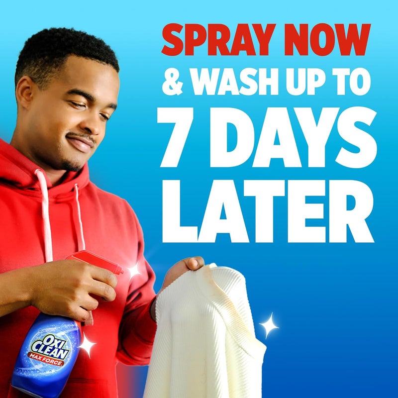 Oxiclean Max Force Laundry Stain Remover Spray Refill, 48 fl oz - Image 3
