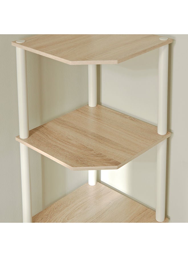 Home Box Pegg 4-Tier Corner Shelf 39.5 x 110.6 x 39.5 cm - Image 4