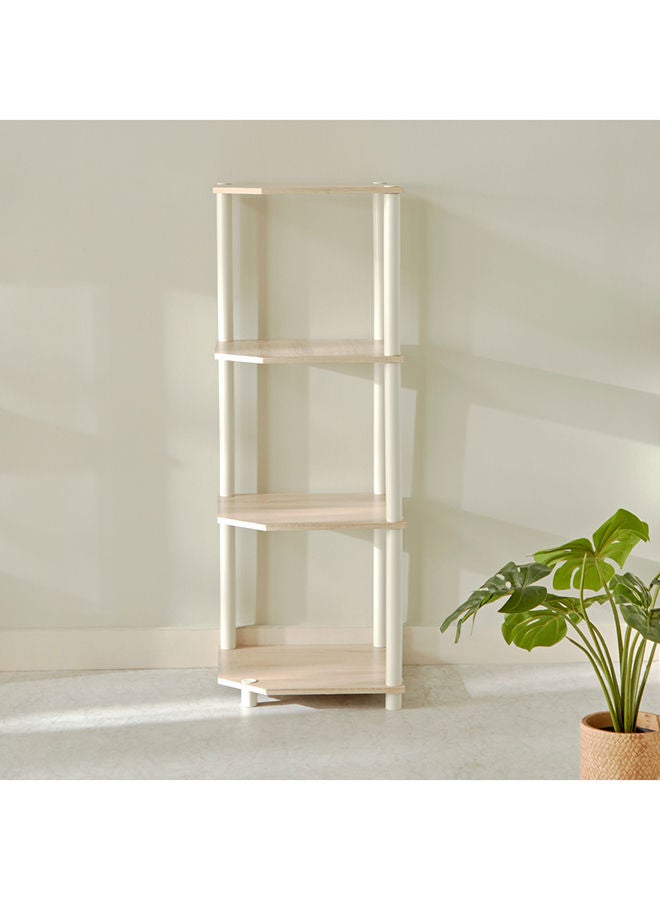 Home Box Pegg 4-Tier Corner Shelf 39.5 x 110.6 x 39.5 cm - Image 3