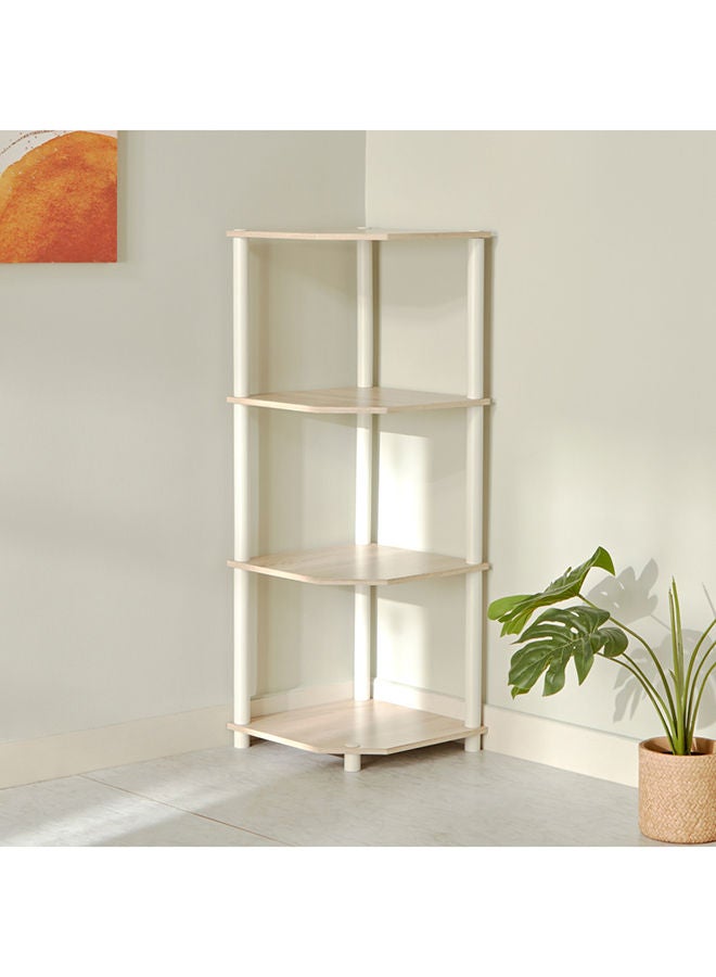 Home Box Pegg 4-Tier Corner Shelf 39.5 x 110.6 x 39.5 cm - Image 2