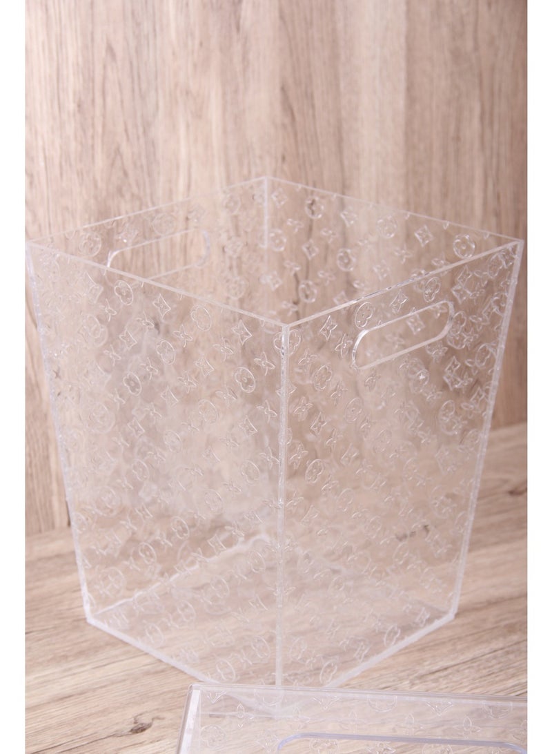 Tissue box and wastebasket set .  - Image 5