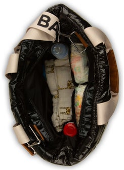 Bagmori Baby Bag Column Embroidered Puff Mother Baby Bag  - Image 4