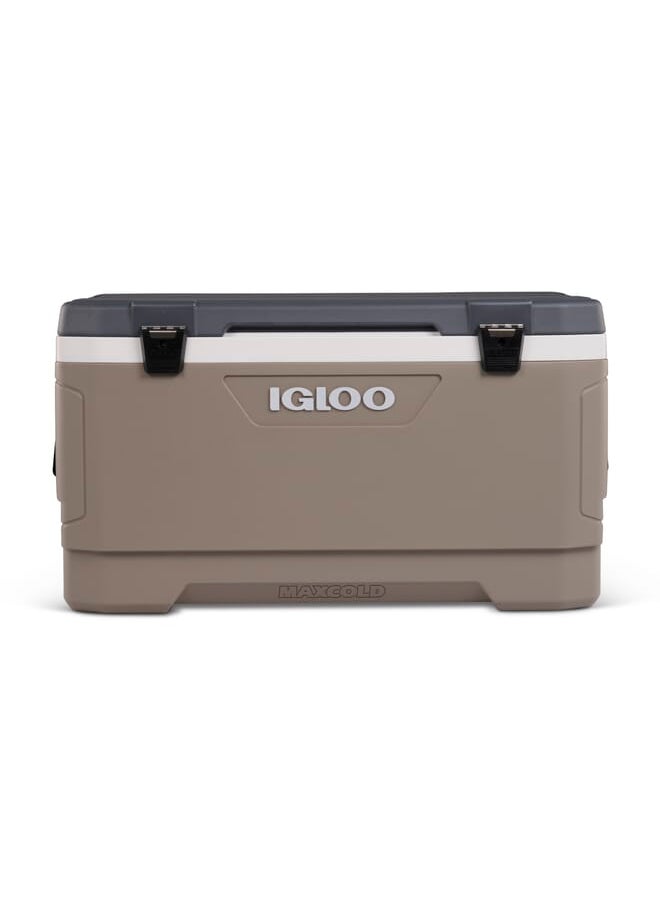 IGLOO-Maxcold Latitude 100 Cooler  - Sandstone/Carbonite - pzsku/ZAD19567A3CBF31B1B7C4Z/45/_/1737624764/2ee36799-8151-4a88-bc8e-3dfe6fb45af8