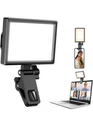 Rechargeable Selfie Ring Light with Clip – LED Lighting for Mobile, Laptop, Tablet, and PC – Perfect for Photos, Video Calls, Zoom, and Makeup - pzsku/ZAD196553980155654C42Z/45/1748428640/c427e14b-3b4b-45a9-96aa-aad1e14cc542