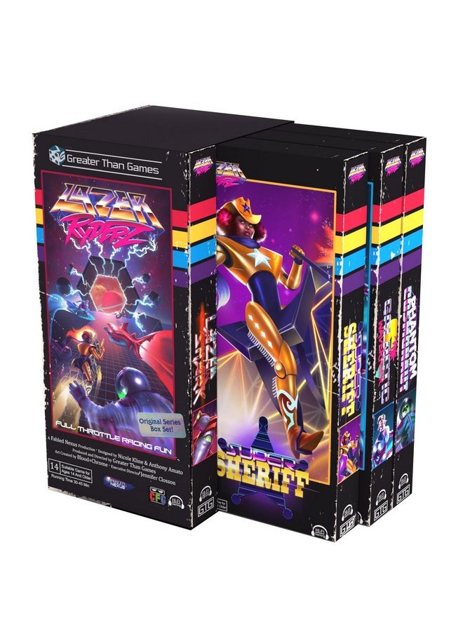 Greater than Games Lazer Ryderz Board Game  - Image 1