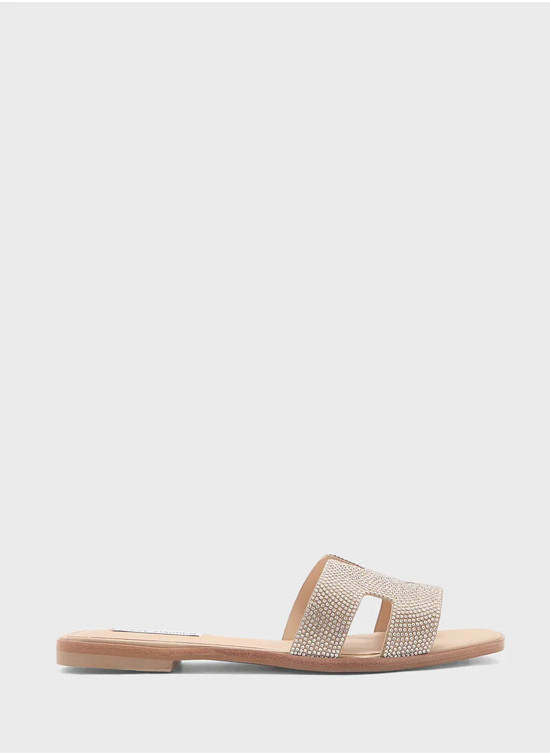 ستيف مادن Hadyn-Cnr Multi Strap Flat Sandals