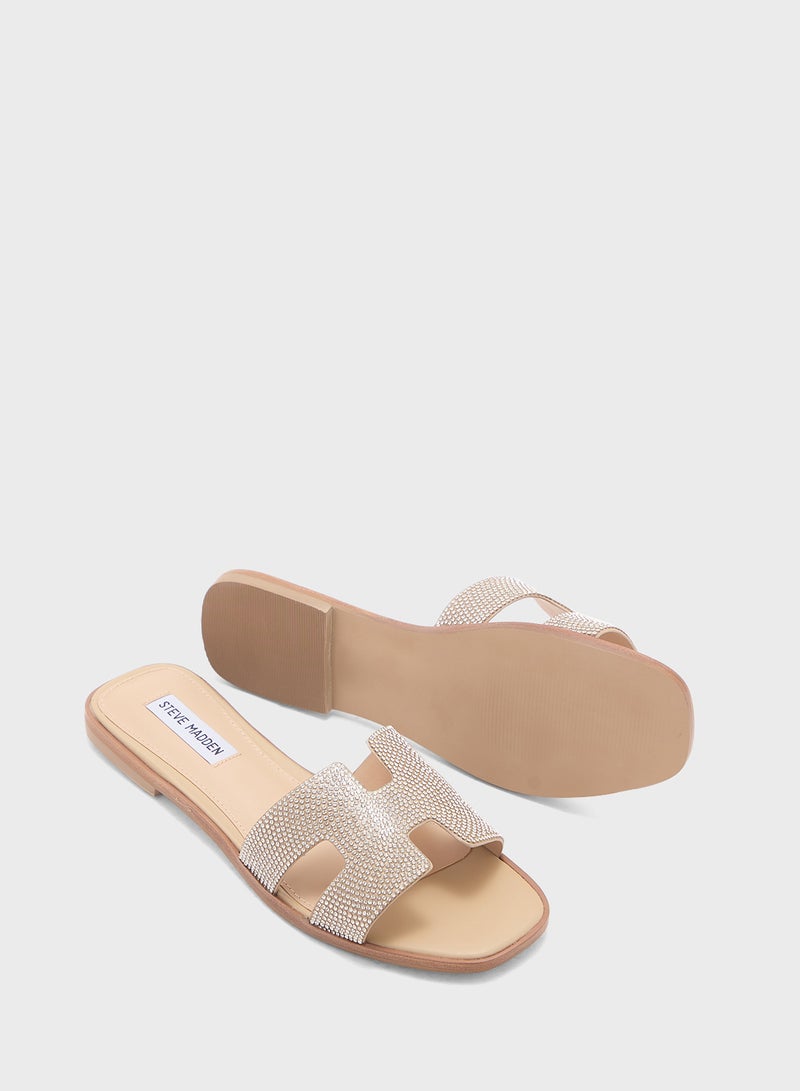STEVE MADDEN Hadyn-Cnr Multi Strap Flat Sandals  - Image 3