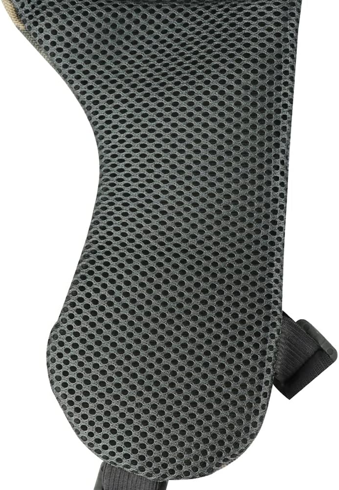 Aoutacc Foldable Airsoft Mesh Mask, Nylon Military Tactical Half Face Mesh Masks with Ear Cover Protection Adjustable CS Protective Lower Guardfor Mask CS Hunting Paintball Shooting - Image 3
