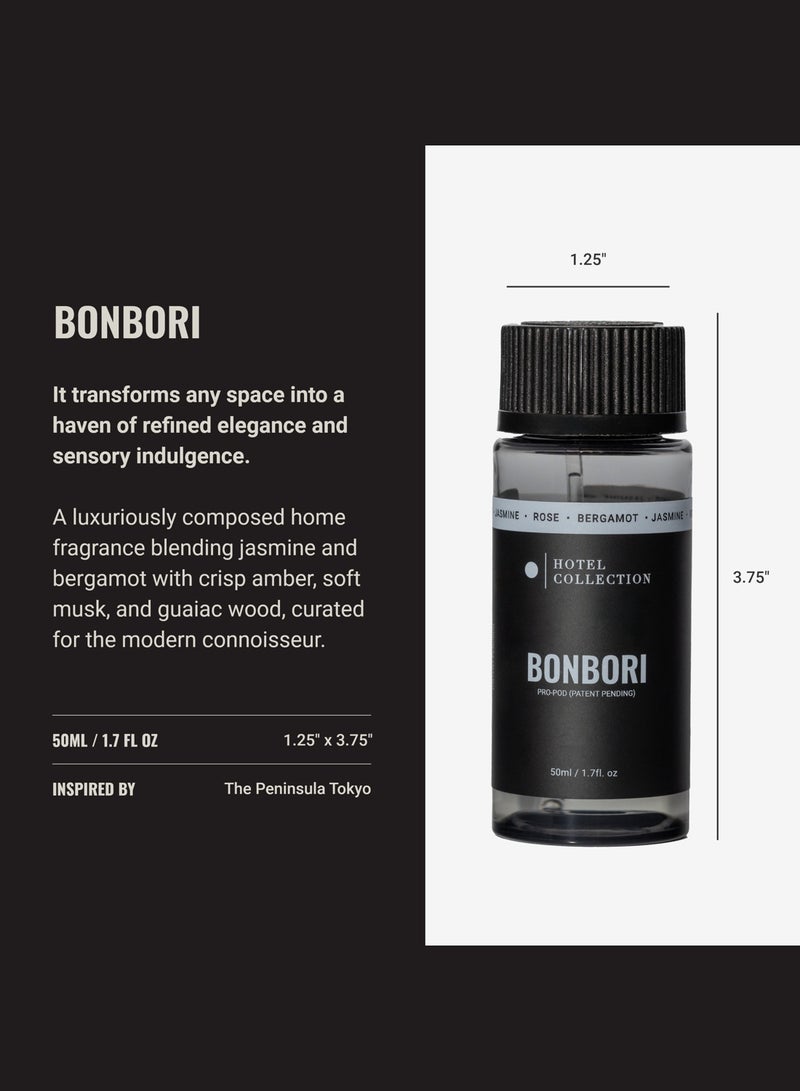 Hotel Collection Bonbori Pro-Pod Oil Blend - Hotel Inspired for Luxury Essential Oil Diffusers - Aromatherapy Scent Diffuser Oil - Bergamot, Jasmine, and Rose  - Image 2