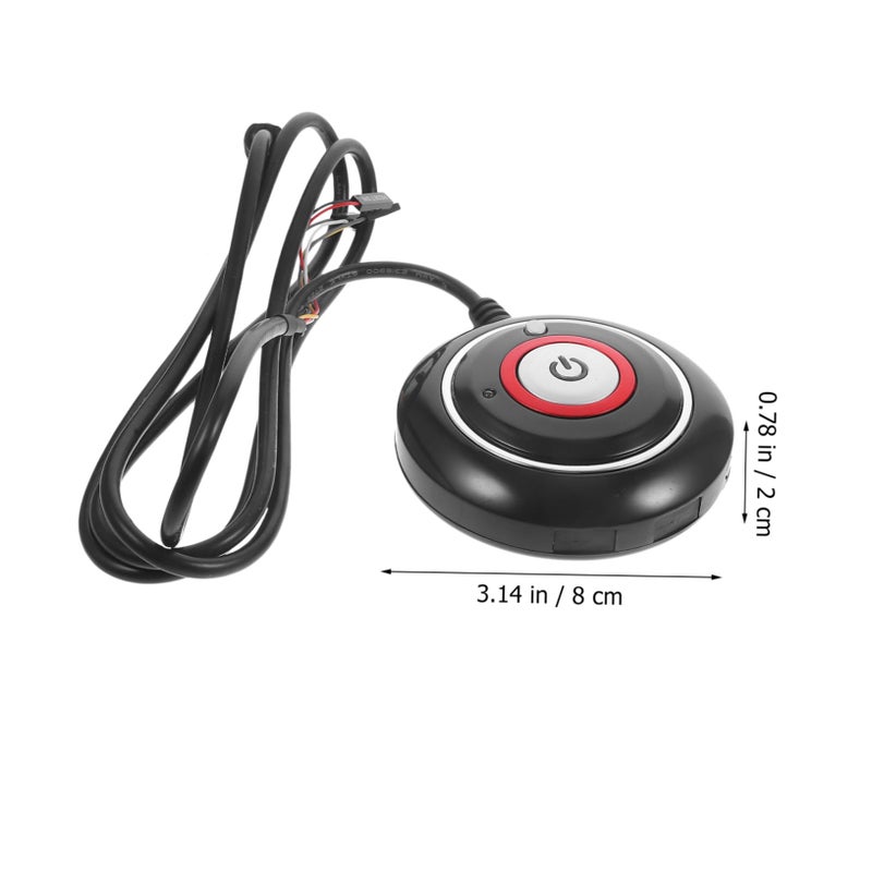 Desktop Computer Reset Button Extension Cable with LED Indicator Easy to Install Theft Proof Design - Image 5