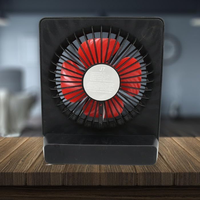 ATEVON Portable Desk Fan – Compact USB-Powered Table Fan with 1-Speed Setting for Home Office & School Use - Image 4