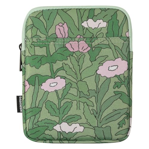 Dadanism 6-7 Inch Universal Padded Sleeve for 7" Colorsoft Signature Edition eReader 2024 and 6" eReader Book, Protective Sleeve Pouch Bag Carrying Case for Kobo E-Reader, Papaver Rhoeas - Image 1