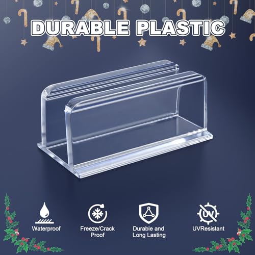 Hetyue Neon Rope Light Clips Mounting - 43Pcs Clear Waterproof LED Strip Clip Brackets - Adhesive Wall Mount Holder for Govee and Other Neon LED Lights Strips (Not Support H61A2 & H61A0) - Image 4