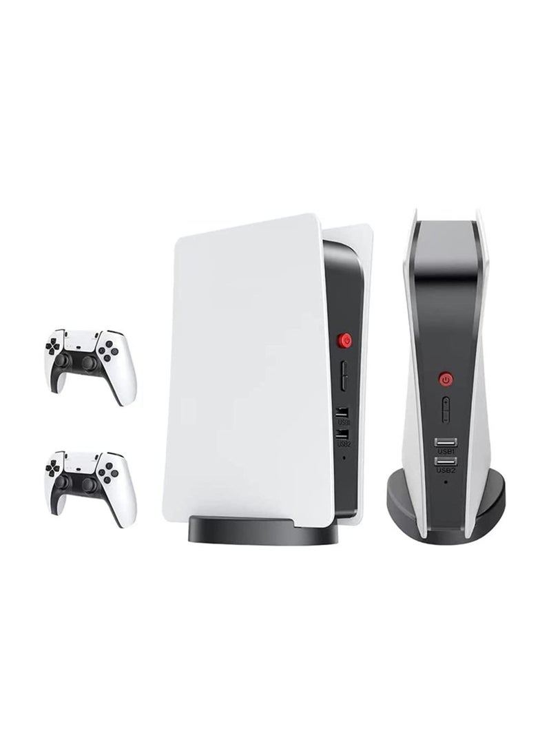 ELTRAZONE وحدة تحكم الألعاب M5 2.4 جيجابايت مع وحدة تحكم لاسلكية، محطة ألعاب بدقة 4K، تصل إلى 15000 لعبة - Image 1