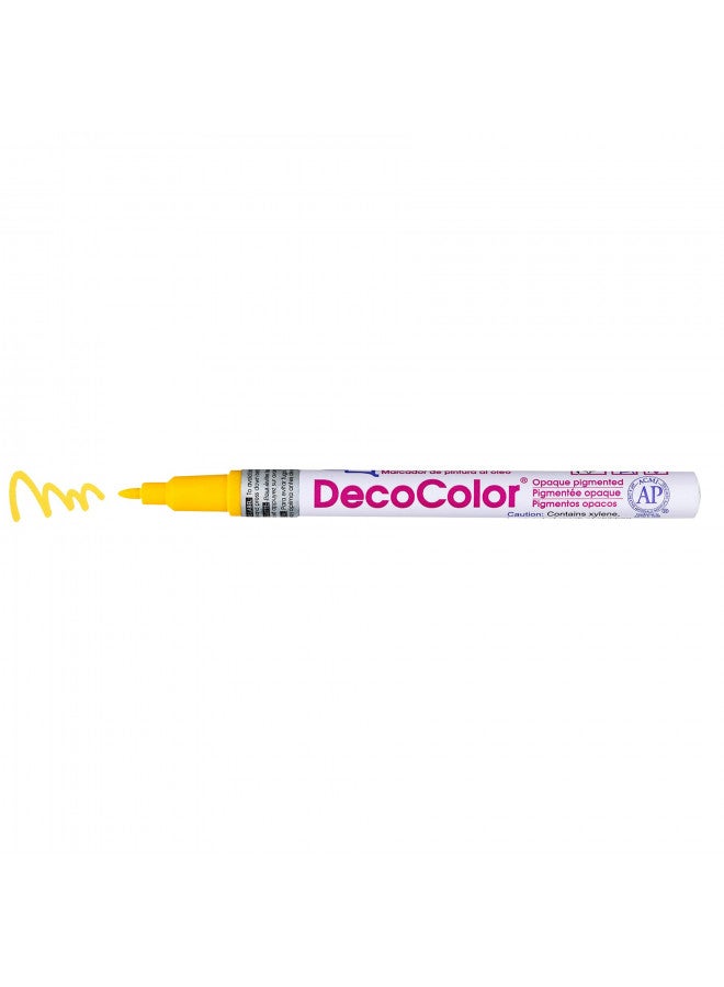 Uchida 200-6A 6-Piece Decocolor Fine Point Paint Marker Set