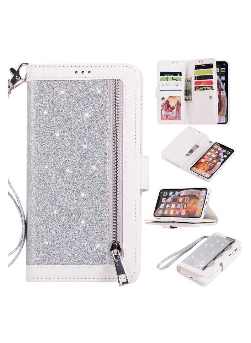 Suitable For iPhone Wallet Type Fall Proof Mobile Phone Leather Case 