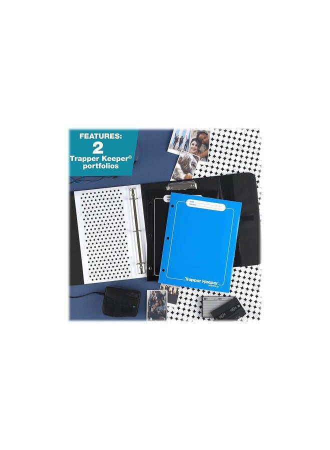 Mead 90s Trapper Keeper 1" Binder by Mead (Shapes) - Image 4
