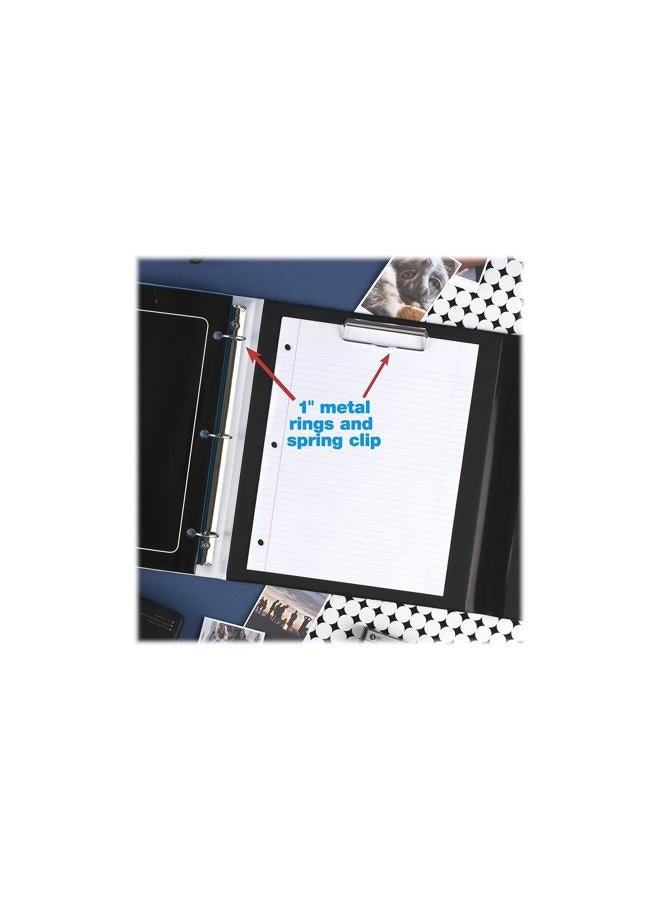 Mead 90s Trapper Keeper 1" Binder by Mead (Shapes) - Image 5