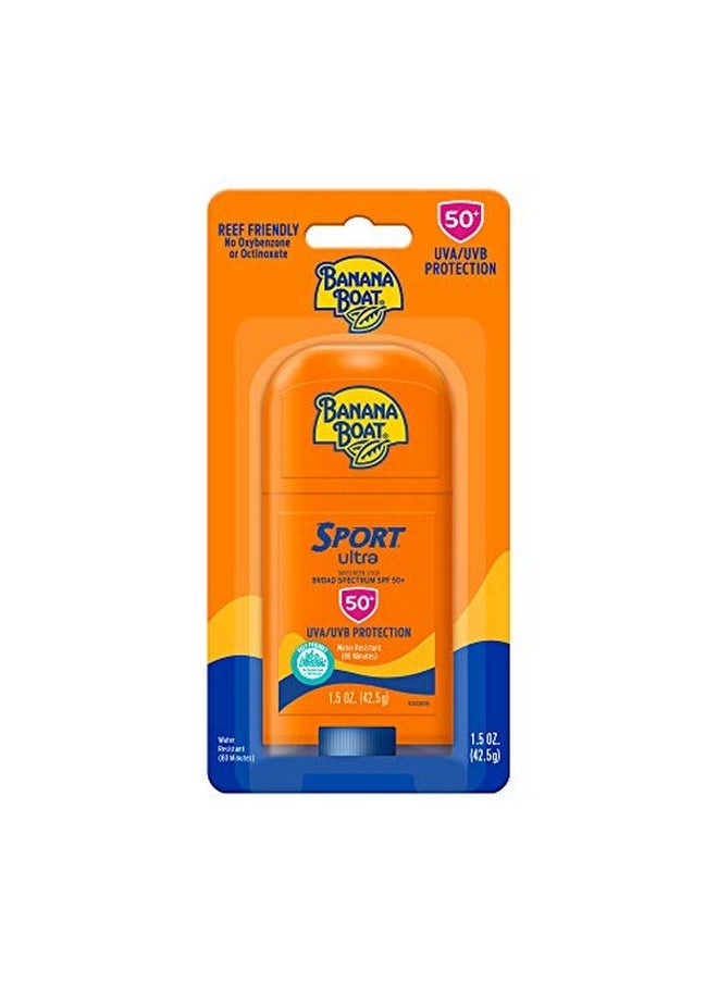 BANANA BOAT Anana Boat Sport Ultra Broad Spectrum Sunscreen Stick Spf 50 1.5Oz.  - Image 1