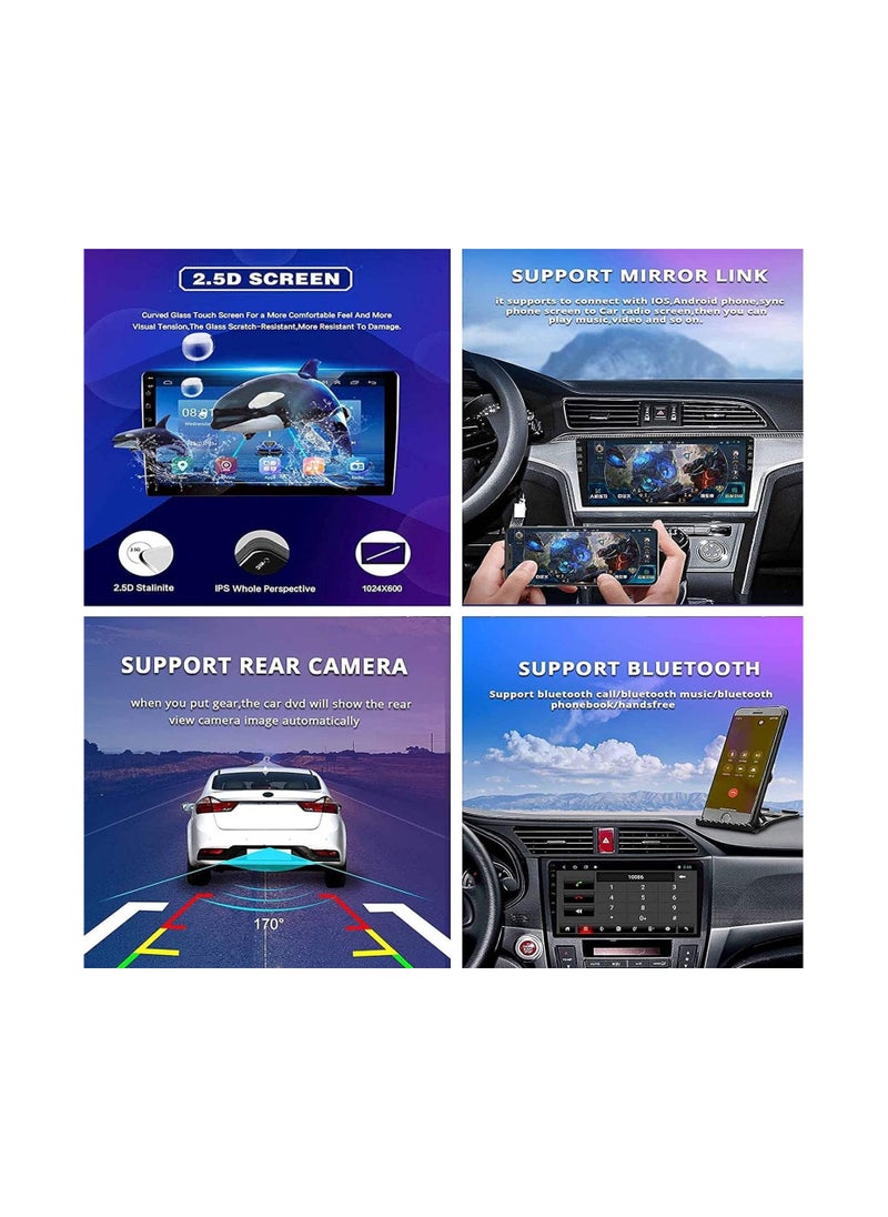 SHEZA STAR Android Car Stereo for Ford Edge 2015 2016 2017 2018 1GB RAM 32GB ROM MirrorLink WiFi BT, 9 Inch 2.5D IPS Touch Screen with Backup Camera Included  - Image 4