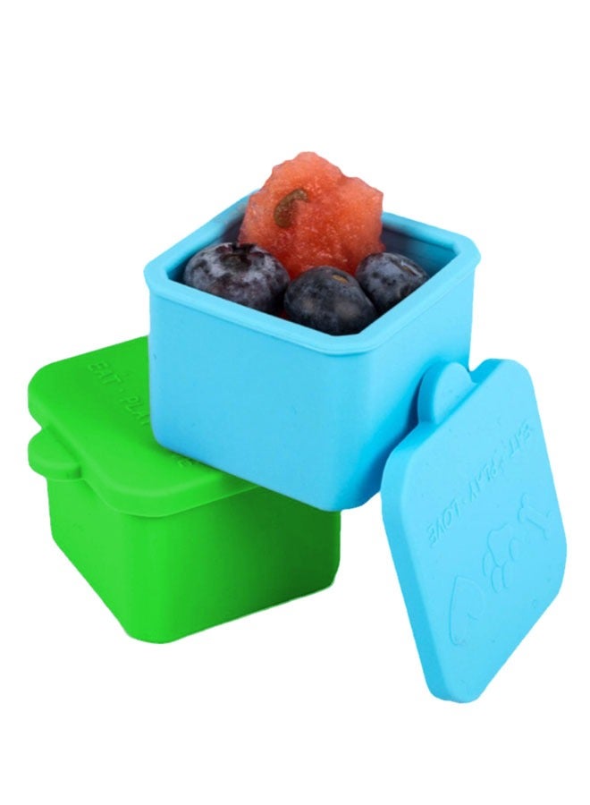 Realfrog Pack of 2 Leakproof Dips Containers To Go Salad Dressing Container  - Image 1