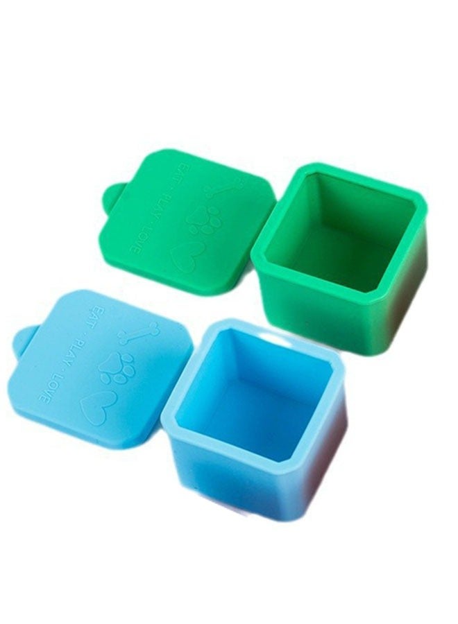 Realfrog Pack of 2 Leakproof Dips Containers To Go Salad Dressing Container  - Image 5