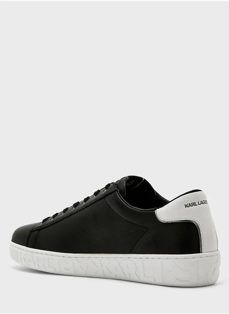 Karl Lagerfeld Logo Low Top Sneakers