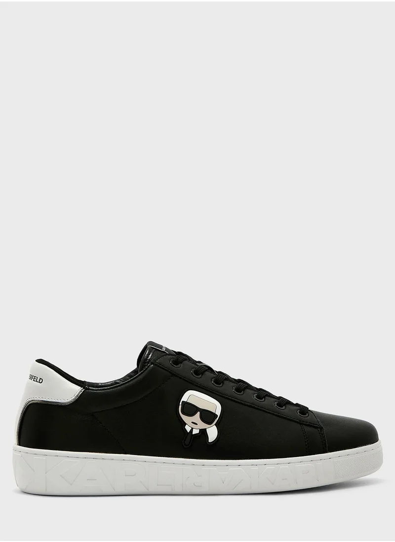 Karl Lagerfeld Logo Low Top Sneakers