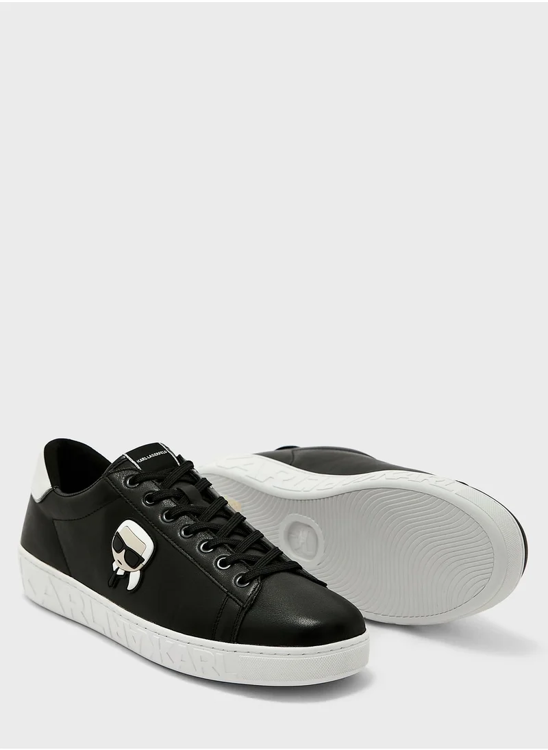 Karl Lagerfeld Logo Low Top Sneakers