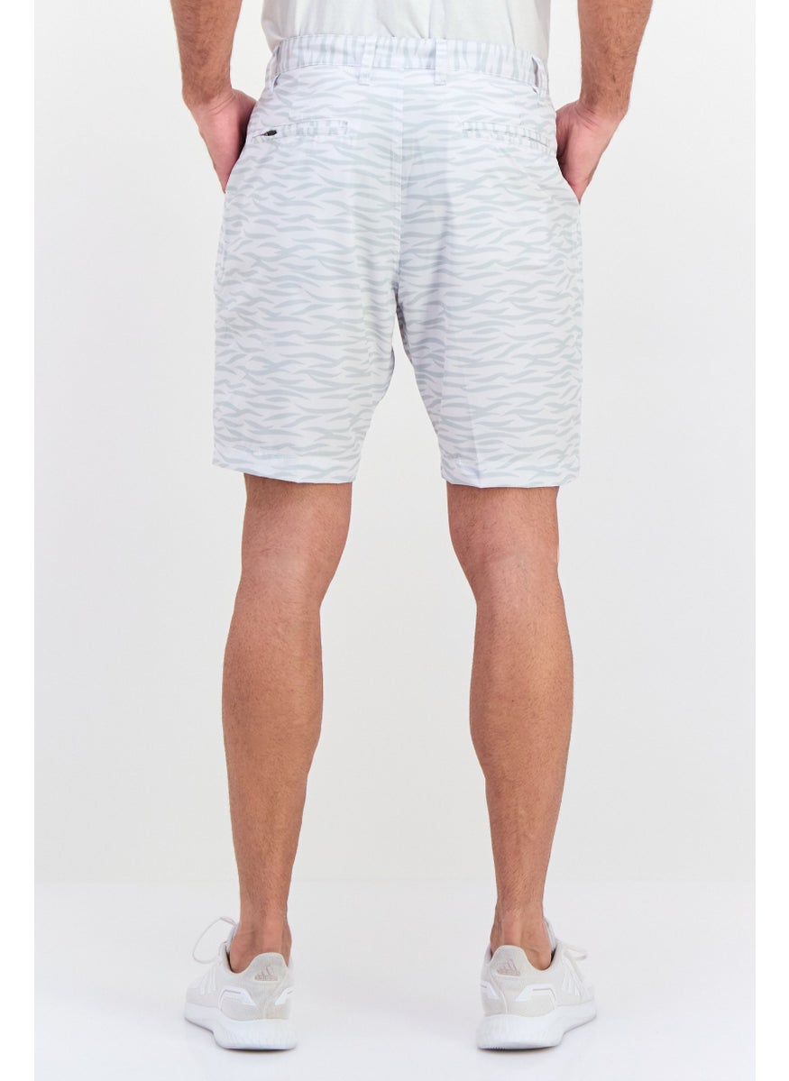 Men Regular Fit Animal Print Hybrid Short, White - pzsku/ZAD1A6B80B3DF86EDC278Z/45/_/1737642379/f3c5a3a6-cdce-472e-ac3d-596440dbc76c